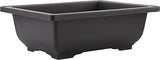 Rectangle Plastic Bonsai Pot with Tray - Small 6.5"