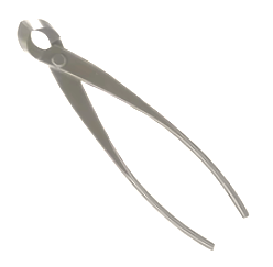 Stainless Concave Cutters by Roshi Bonsai Tools 8" (205mm)
