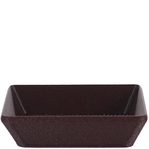Riki Rectangle Bonsai Pot  - 5" Brown