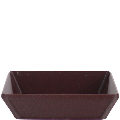 Riki Rectangle Bonsai Pot  - 7" Brown