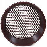 Riki Fancy Round Drum Bonsai Pot - 3" Brown