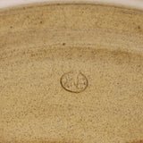 Medium  Round Unglazed Tan Ceramic Pot PW68