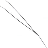 Stainless Angled Tweezers by Koyo