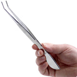 Stainless Angled Tweezers by Koyo