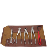 Five Piece Stainless Bonsai Tool Kit by Roshi Tools