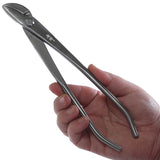 Long Reach Bent Head Stainless Jin Pliers by Roshi Tools 9"