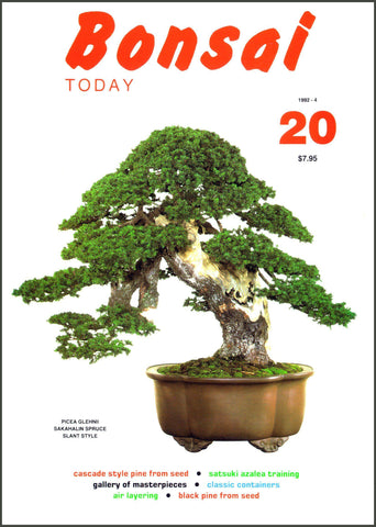 Bonsai Today 20 - Rare Out of Print
