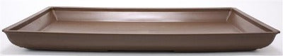 Extra Large High Impact Plastic Bonsai Tray - Brown