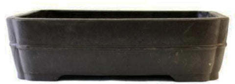 RECTANGULAR MICA BONSAI POT - 17.25" X 13" x 3.875"