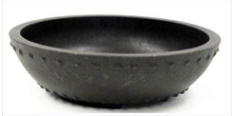 ROUND MICA BONSAI POT - 10" X 3.125"