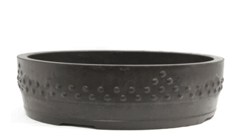 ROUND DRUM MICA BONSAI POT - 15.75" X 4.25"