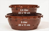 Tie Pots for Growing Bonsai - 5 Pack - Standard Size