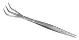Bonsai Aesthetics Stainless 3 Prong Root Rake with Tweezers