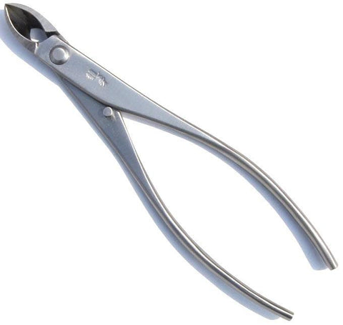 Narrow Blade Stainless Concave Branch Cutters by Roshi Bonsai Tools 7.25" (180mm)