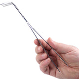 Bonsai Aesthetics Stainless 3 Prong Root Rake with Tweezers