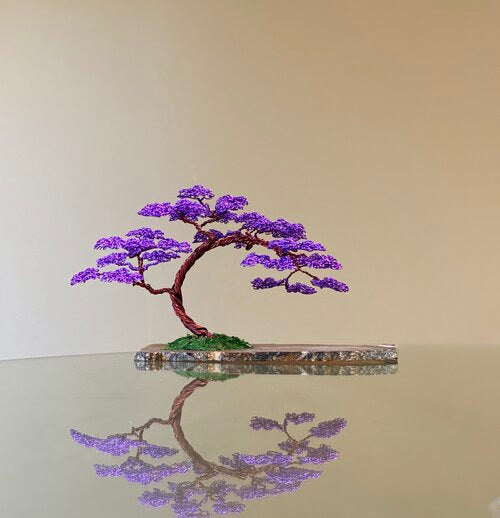 Bonsai By Wire Bonsai Wire Sculptures by Ken To Stone Lantern