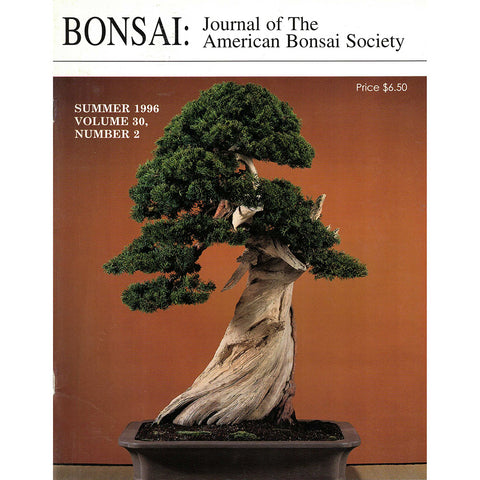 Bonsai - Journal of The American Bonsai Society - Summer 1996 - Limited Back Issues