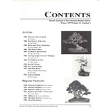 Bonsai - Journal of The American Bonsai Society - Winter 1997  - Limited Back Issues