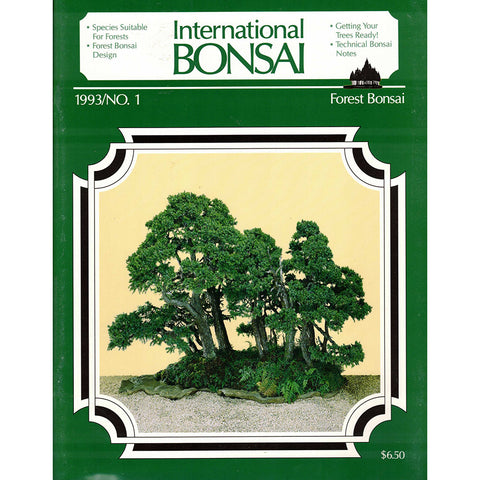 International Bonsai - 1993 No 1 - Limited Back Issues