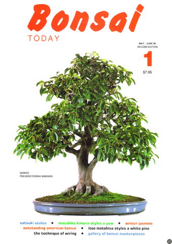 Bonsai Today 1 - Out of Print - Rare