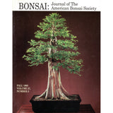 Bonsai - Journal of The American Bonsai Society - Fall 1993  - Limited Back Issues