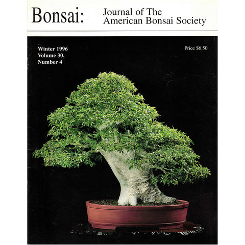 Bonsai - Journal of The American Bonsai Society - Winter 1996  - Limited Back Issues