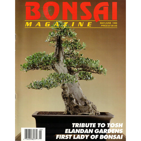 Bonsai Magazine - Bonsai Clubs International - May-June 1996 - Limited Back Issues