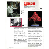 Bonsai Magazine - Bonsai Clubs International - May-June 1996 - Limited Back Issues