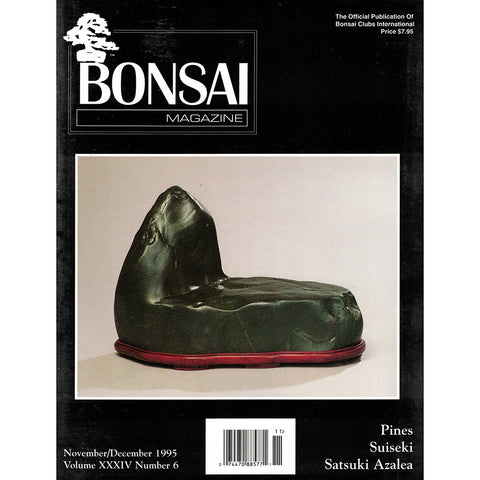 Bonsai Magazine - Bonsai Clubs International - Nov-Dec 1995 - Limited Back Issues