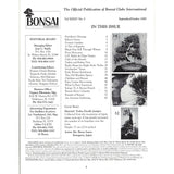 Bonsai Magazine - Bonsai Clubs International - Sept-Oct 1995 - Limited Back Issues