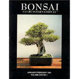 Bonsai Magazine - Bonsai Clubs International - Jan-Feb 1991 - Limited Back Issues