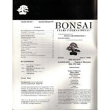 Bonsai Magazine - Bonsai Clubs International - Jan-Feb 1991 - Limited Back Issues