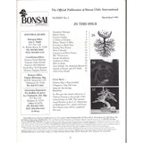 Bonsai Magazine - Bonsai Clubs International - March-April 1995 - Limited Back Issues