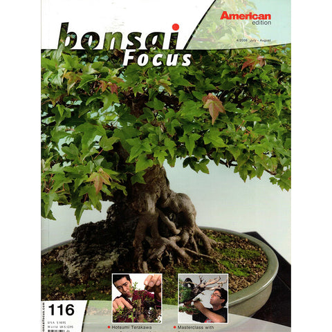 Bonsai Focus Magazine - 2008 No 4 - Limited  Back Issues In Stock