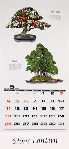 bonsai tree calendar 2025 Japanese Bonsai Calendar