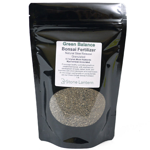 Green Balance Granulated Bonsai Fertilizer 1 lb bag