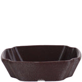 Riki Lotus Bonsai Pot - 6" Brown