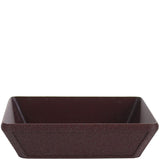 Riki Rectangle Bonsai Pot  - 9" Brown