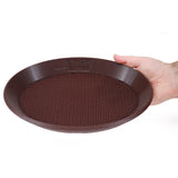 Riki Oval Forest Bonsai Pot - 11" Brown