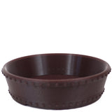 Riki Fancy Round Drum Bonsai Pot - 10" Brown