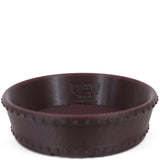 Riki Fancy Round Drum Bonsai Pot - 9" Brown