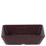 Riki Rectangle Bonsai Pot - 3" Brown