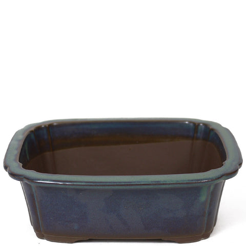 Medium Lotus 3 Toned Glazed Japanese Ceramic Pot PW63