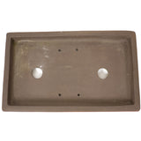 Medium Low Rectangle Unglazed Red/Brown Ceramic Pot PW65