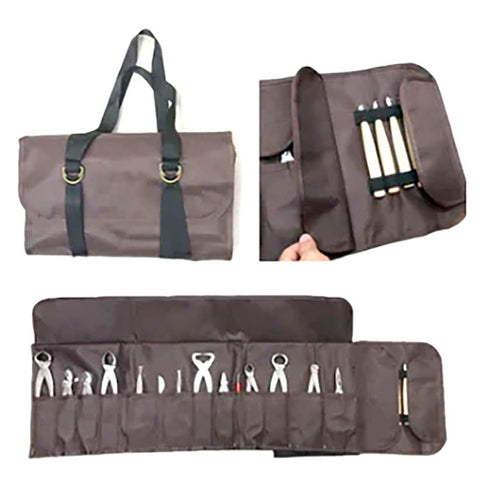 Cordura Extra Large 15 Pocket (Plus 4) Bonsai Tool Roll