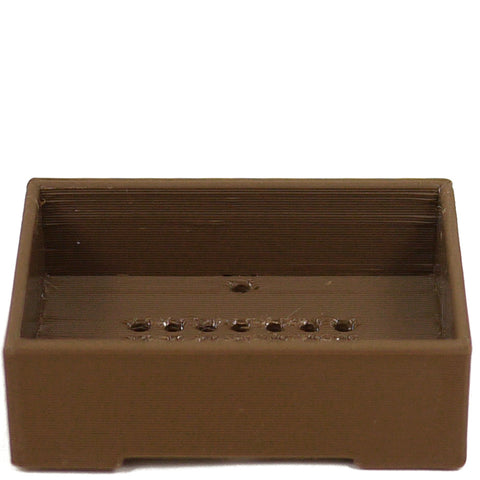 NEW Yoki Rectangle Bonsai Pot - 3"