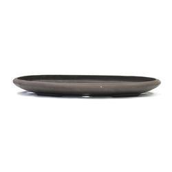 Shallow Oval Mica Bonsai Tray  20.5 x 11.5 x 1.375"