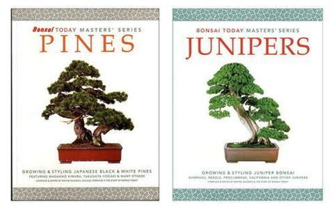 Masters' Series Bonsai Books - set of 2 - Pines & Junipers