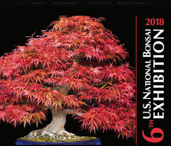 Commemorative Album, 6th U.S. National Bonsai Exhibition, 2018