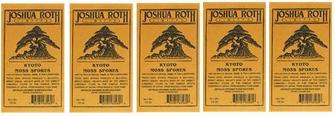 Kyoto Bonsai Moss Spores - 5 Pack